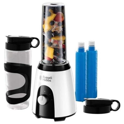 Horizon. Tipo: Sbattitore Con Base, Colore Del Prodotto: Nero, Bianco, Funzioni Mixer: Miscelatura. Materiale Lama: Acciaio Inossidabile, Materiale Contenitore: Tritan. Potenza: 400 W. Larghezza: 232 Mm, Profondità: 167 Mm, Altezza: 233 Mm