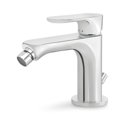 Miscelatore bidet alto 122 mm con piletta di scarico 1"1/4 Newform Linfa II 69425 | Cromo en oferta