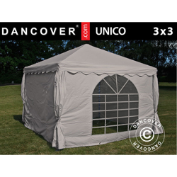 Tendone gazebo per feste UNICO 3x3m, Sabbia características