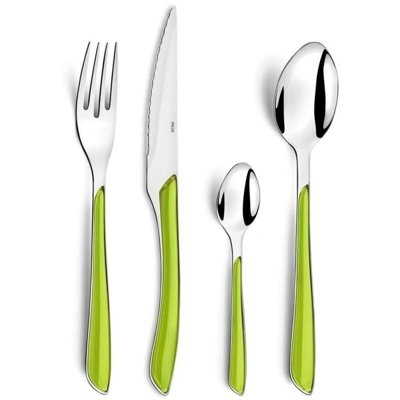 Amefa Set di Posate 24 pz Eclat Verde - Verde