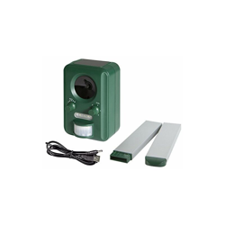 Windhager Distributore Guard, ultrasuoni Contro i Cani Gatti martora procioni Animali Selvatici, ad energia Solare, Fino a 60m², Verde, 05045, Nero, precio