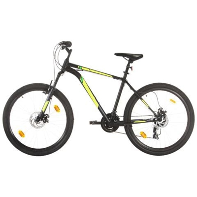 Mountain Bike 21 Speed 27,5'''' Ruote 50 Cm Nero