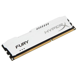 Memoria Dimm HyperX Fury White 8 GB (1 x 8GB) DDR3 1866 MHz CL10 en oferta