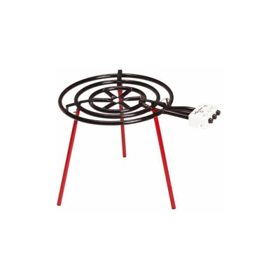 La Ideal Professionale Gas Anello, Nero, 80Â cm