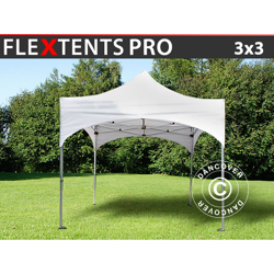 Gazebo pieghevole Gazebo rapido FleXtents PRO "Arched" 3x3m Bianco en oferta