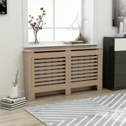 Copertura per Radiatore 152x19x81 cm in MDF - Marrone - Youthup características