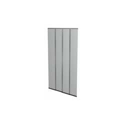 Windhager zanzariera Plus Tenda Porta, Tendina a lamelle accorciabile singolarmente, 100 x 220 cm, Antracite, 03793 precio