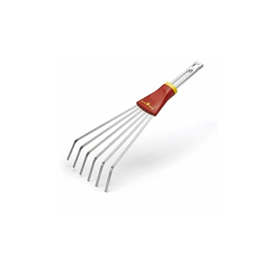 Outils Wolf Spain LDM-Scopa per erba Multi-Star, colore: bianco/arancione