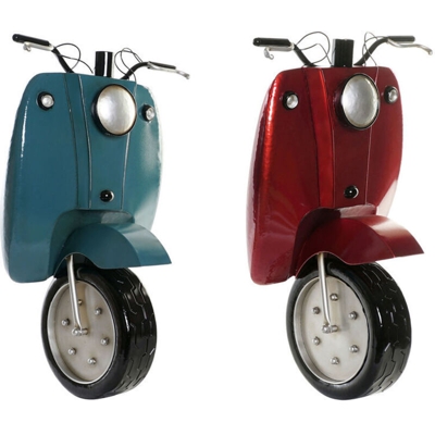 Decorazione da Parete DKD Home Decor Metallo Moto (2 pcs) (43 x 28 x 71 cm)