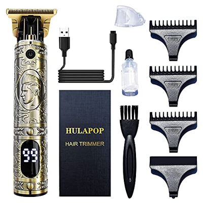 Tagliacapelli Uomo, Rasoio Elettrico Capelli, Tagliacapelli Uomo Professionale, macchinetta per capelli, Display a LED e Ricarica USB per Uso Domestic