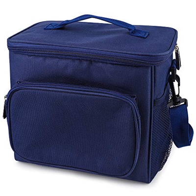 CHUER Borsa Termica 10 Litri Borse Frigo Isoterma Grande capacità Borsa Termica Pranzo per Campeggio Picnic Tutti i Giorni Barbecue Scuola e Ufficio