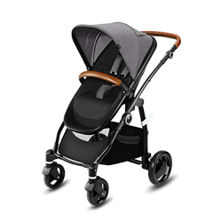 CBX by Cybex 518001675 Leotie Lux Leather Passeggino 2 in 1 con Navicella, Comfy Grigio características
