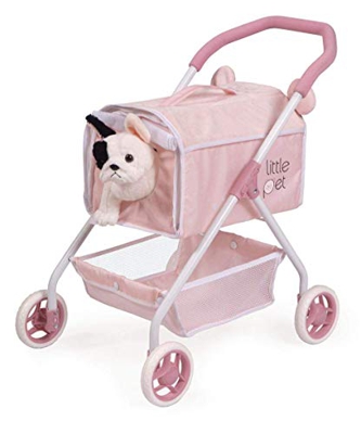 Passeggino per Cuccioli Il Mio Primo Passeggino Animaletti Little Pet Decuevas 86139