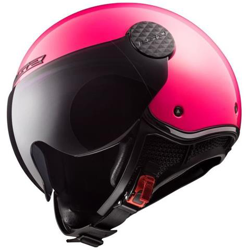Casco Moto Jet Ls2 Sphere Lux - Rosa Fluo características