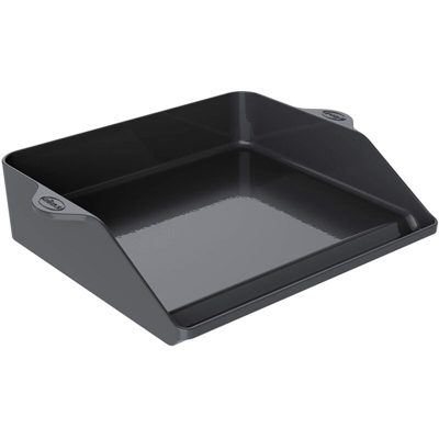 Piastra per Barbecue in ghisa Smaltata di Alta qualitÃ per Carne, Verdure e Piccoli Griglie, Bordo Extra Alto, 47 x 36,5 cm - Rã ¶ Sle