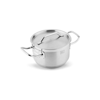 Vaso 24 X 12 Cm Con Coperchio, 2 Manici Premium