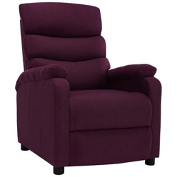 Poltrona Reclinabile Viola In Tessuto precio