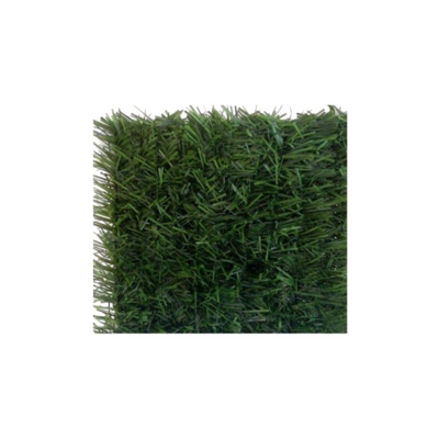 Rullo siepe artificiale JET7GARDEN 2x3m - verde cedro - 126 Supra trefoli