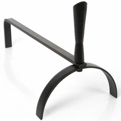 Perel Griglie per Camino Nere 2 pz - Nero