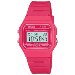 F-91WC-4AEF Orologio da polso Unisex Elettronico Rosa orologio en oferta