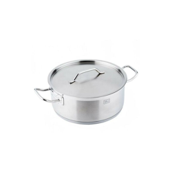 Padella 24 X 8,5 Cm Con Coperchio, 2 Manici Premium precio