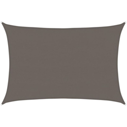 vidaXL Vela Parasole 160 g/m² Antracite 5x6 m in HDPE - Antracite características