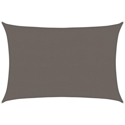 vidaXL Vela Parasole 160 g/m² Antracite 5x6 m in HDPE - Antracite