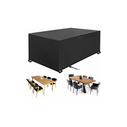 YISSVIC - Custodia per salotto da giardino 420D, in tessuto Oxford, protezione da giardino o da giardino, impermeabile, resistente al vento, pioggia, en oferta