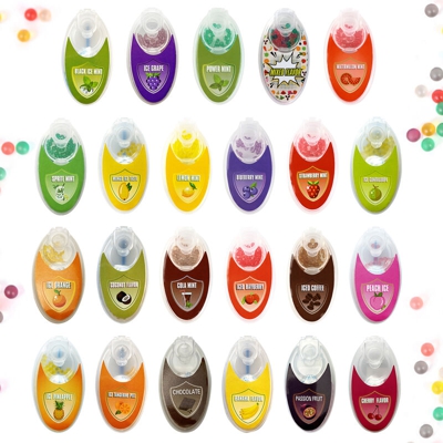 Happyshopping - Capsule per sigarette Explosion Beads Ball Capsule Capsule per sigarette Include 200 pezzi di perline a scoppio,Tipo caffe freddo