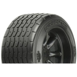 Pro-Line 1:10 Auto stradale Ruote complete On-road 8 raggi Nero 2 pz. en oferta