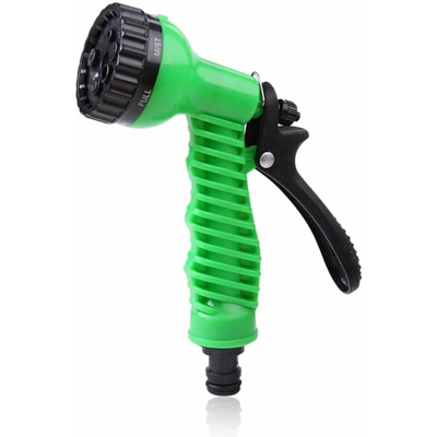 Zqyrlar - Ugello spray da giardino, spruzzatori d'acqua da giardino 7 modelli pistola ad acqua, tubo multiuso per uso domestico per autolavaggio,