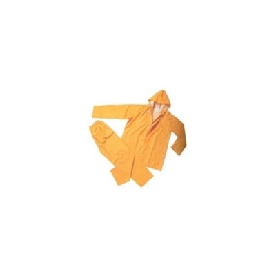 Impermeabile Completo Antistrappo Antipioggia Con Giacca E Pantaloni Uomo/Donna Colore Giallo, Taglia Xxxl