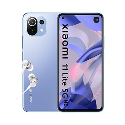 Xiaomi 11 Lite 5G NE - Smartphone 6+128GB, Display AMOLED 6,55” a 90Hz, Qualcomm Snapdragon 778G, Tripla Fotocamera 64MP+8MP+5MP, 4250mAh, Bubblegum B