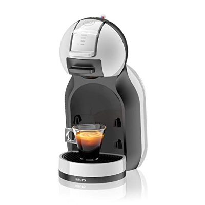 Krups Nescafé Dolce Gusto Mini Me KP123BK Macchina per Caffè Espresso e Altre Bevande, Automatica, Grigio/Nero