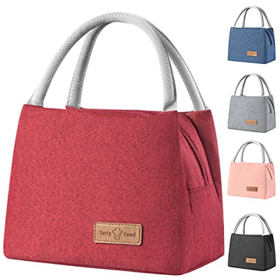 Borsa Frigo Piccola, NHHEO Borsa Termica Pranzo 5.5L Borsa Frigo Borsa Pranzo, Borsa Termica Piccola per Ufficio lavoro Scuola Viaggi Campeggio All'ap
