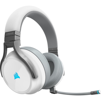 Virtuoso RGB Cuffia Padiglione auricolare Connettore 3.5 mm USB tipo A Bianco, Cuffia da gioco