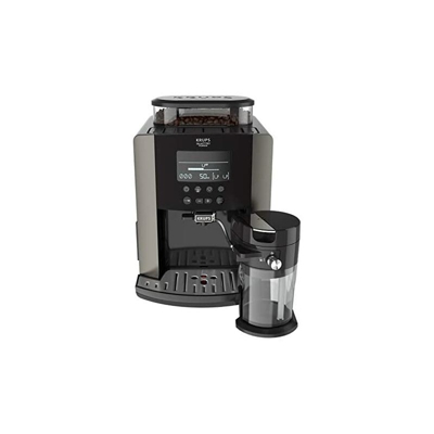 Quattro Force Arabica Latte EA819E - Macchina da caffè superautomatica a 15 bar, display LCD, programmi di personalizzazione del latte e delle