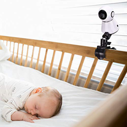 Haokaini Supporto per Baby Monitor Supporto per Baby Monitor Girevole a 360 Gradi per Culla Stabilizzatore per Staffa di Montaggio per Videocamera per en oferta