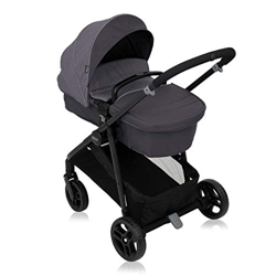 Graco Transform - Passeggino 2 in 1, con navicella e passeggino, pieghevole, con parapioggia e coprigambe da 0 a 22 kg, colore: Grigio precio