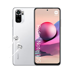 Xiaomi Redmi Note 10S - Smartphone 6GB+64GB, 6.43” AMOLED DotDisplay, MediaTek Helio G95, 64MP Quad Camera, 5000mAh, Pebble White (Official Version+2  en oferta