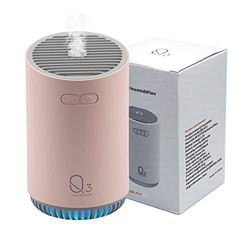 CEVILLAE Umidificatore Ambiente Ultrasuoni, 3 in 1 Diffusore Di Oli Essenziali E Umidificatore Bambini Luce Notturna A LED Con 7 Colori, 320ml, Silenz precio