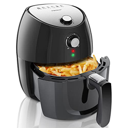 Aigostar Friggitrice ad aria Dragon Pro 30LDX - incluso cestello ESTRAIBILE per la frittura, pandella antiaderente. Spegnimento automatico,1500W e cap en oferta