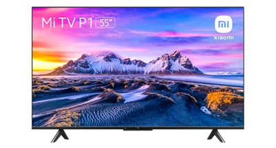 Xiaomi Mi Smart TV P1 55 Pollici,UHD,senza Cornice,Android 10.0, Dolby Vision,HDR10+,HLG,MEMC,Amazon Prime Video e Netflix,Assistente Google,Bluetooth