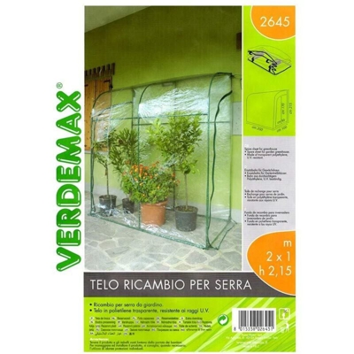 VERDEMAX TELO RICAMBIO SERRA CLEMATIS 200x100x215 CM ACCESSORI PROTEZIONE PIANTE