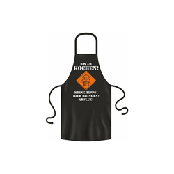 BBQ Solutions Grembiule Grembiule Bin am Cooking Non Consigli Birra Portare abflug Scritta, Nero, 28Â x 22Â x 2Â cm en oferta