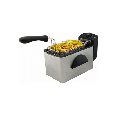 Friggitrice COMELEC FR3082 2 L 2000W Nero Acciaio inossidabile