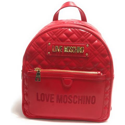 Borsa Donna Love Moschino Zaino In Ecopelle Trapuntata Rosso B21mo140