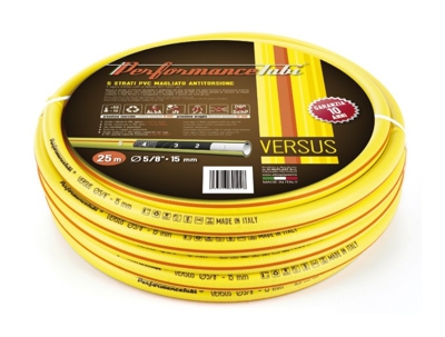 Almaplast - TUBO 1/2' POLLICE ACQUA IRRIGAZIONE PER GIARDINO VERSUS 5 STRATI GIALLO 15 METRI
