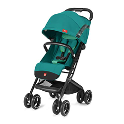 GB GOLD Qbit+ All Terrain Passeggino, Luxus Traveller, Sistema di Viaggio 3 in 1, dalla Nascita fino a 17 Kg, circa 4 Anni, Laguna Blue precio