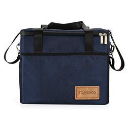 TOMSHOO Borsa Termica, Borsa Pranzo, Picnic Pieghevole Isoterma con Tracolla Grande capacità 10/18/28/37/47L per Campeggio, Scuola, Lavoro características